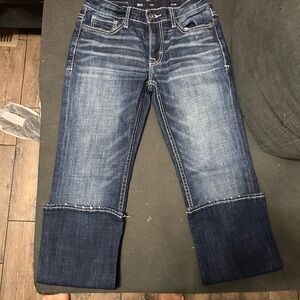 BKE Women's Blue Boot Cut Jeans